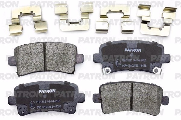 Колодки PATRON задние PBP1562 4 шт