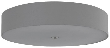 Светильник потолочный Crystal Lux E27 40 Вт серый