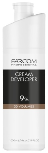 Окислитель FARCOM Cream Developer 9% 1000 мл