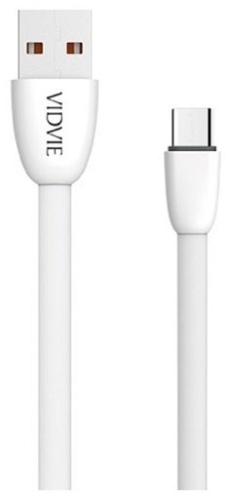 Кабель Vidvie USB 2.0 (M), micro-USB 2.0 (M), 1 м, белый