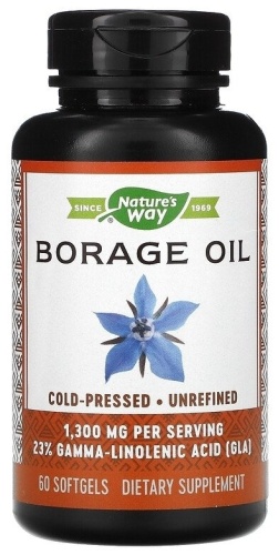 Nature's Way EfaGold огуречник 1300 мг 60 мягких капсул