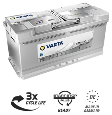 VARTA 6CT-105Ah -/+