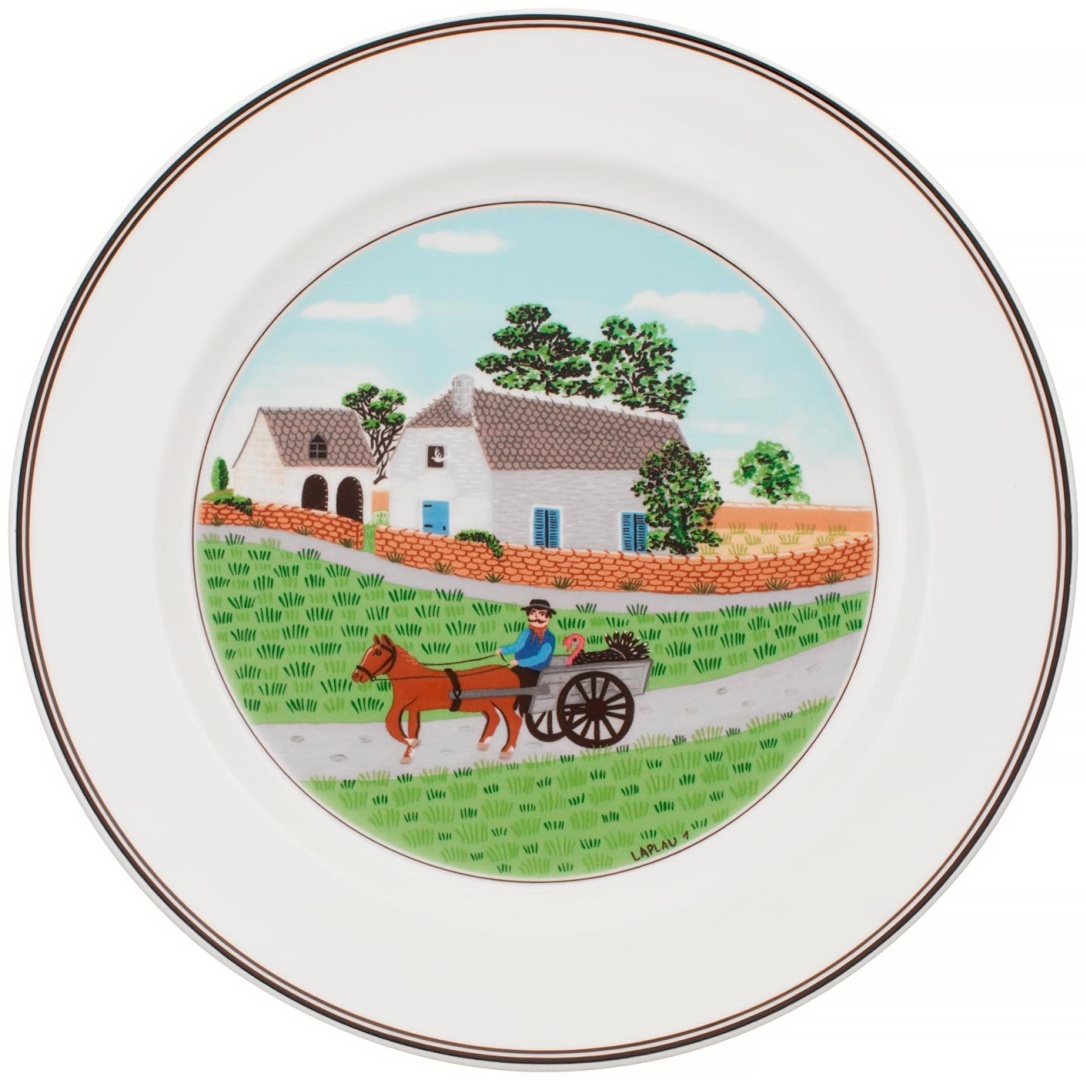 Обеденная тарелка Villeroy&Boch 27 см, 1 шт, фарфор