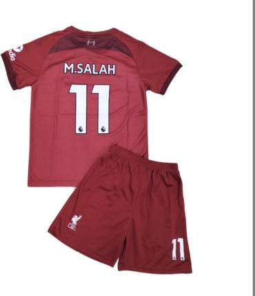 Комплект Sport ФК Ливерпуль M.Salah бордовый 116