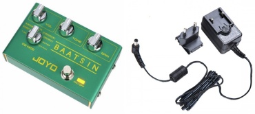 Педаль JOYO R-11 Baatsin + адаптер питания в комплекте зеленый