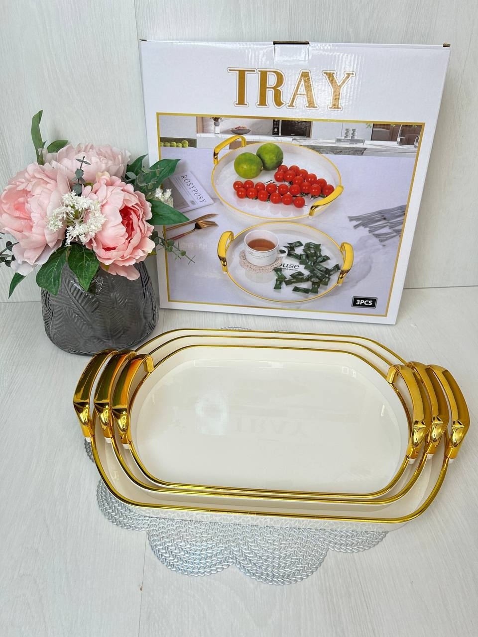 Поднос Tray 18839505 белый