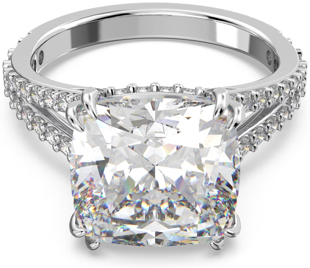 Кольцо Swarovski Global Collection размер 18 ювелирный сплав, цирконий