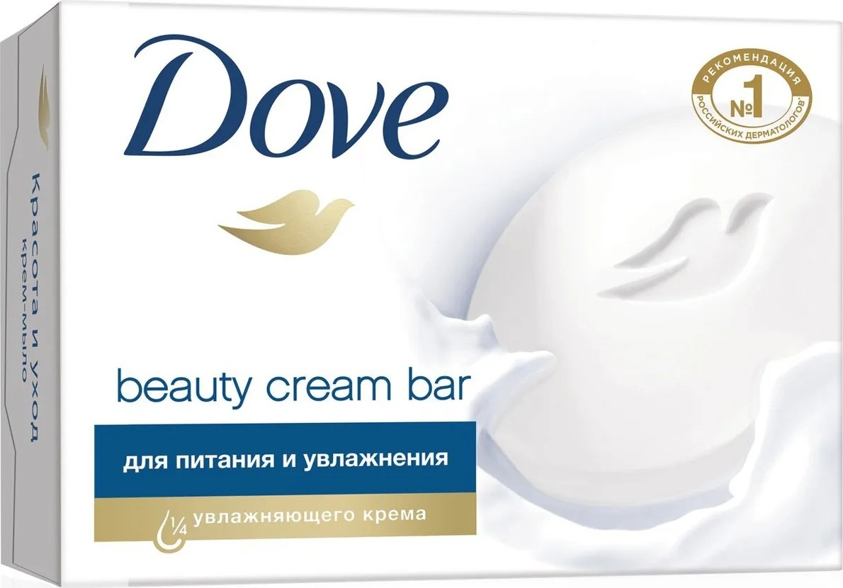 Кусковое мыло туалетное Dove Крем 135 г