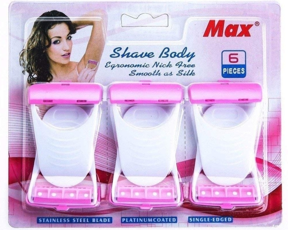 MAX Shave body бритвенный станок 6 шт