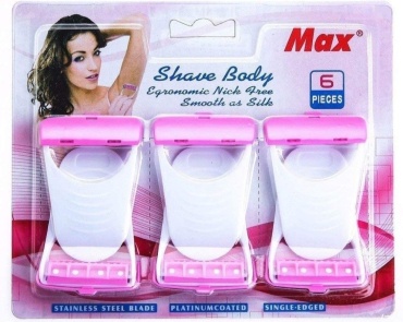 MAX Shave body бритвенный станок 6 шт
