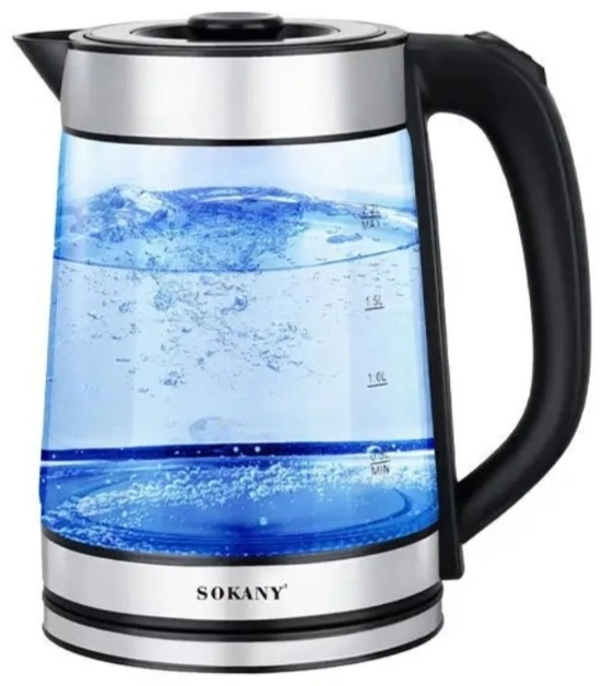 Электрочайник SOKANY SK-SH-1070 серебристый