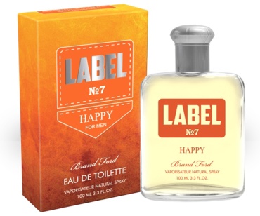 RED LABEL LABEL №7 HAPPY for men туалетная вода EDT 100 мл, для мужчин