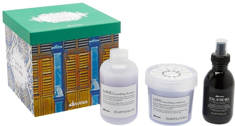 Davines Love Smoothing набор по уходу за волосами для женщин