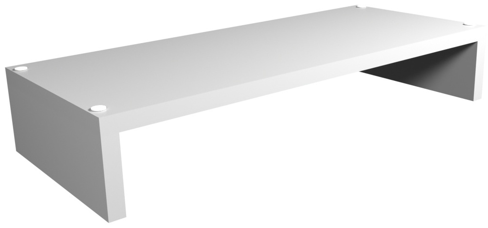 ACCABINET подставка для монитора ST-LIGHT-101 500x90x210 мм белый