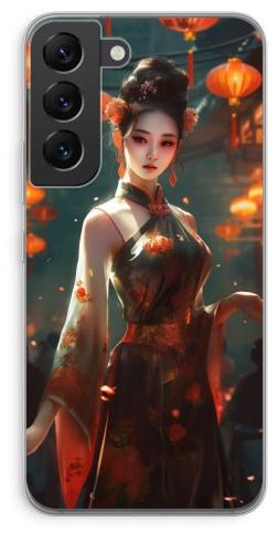 Чехол для Samsung Galaxy S22 прозрачный