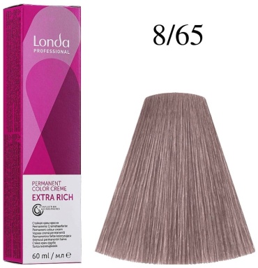 Londa Professional Extra Rich 8/65 светлый блонд фиолетово-красный крем-краска 60 мл