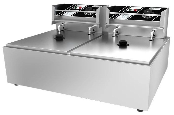 Фритюрница BACKERCRAFT EF-82 серебристый