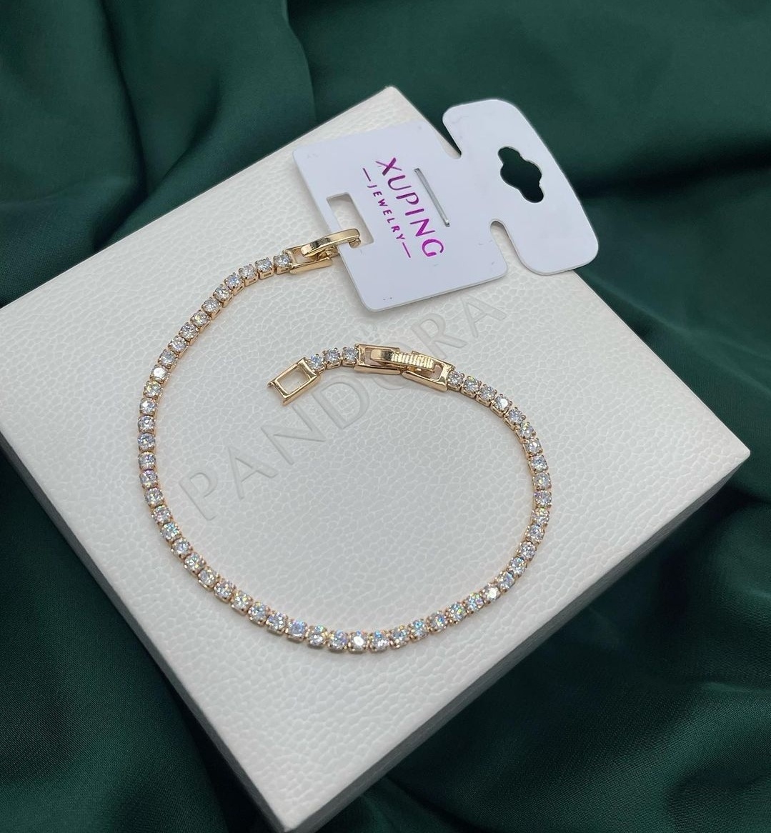 Xuping Jewelry длина 17 см бижутерный сплав, цирконий