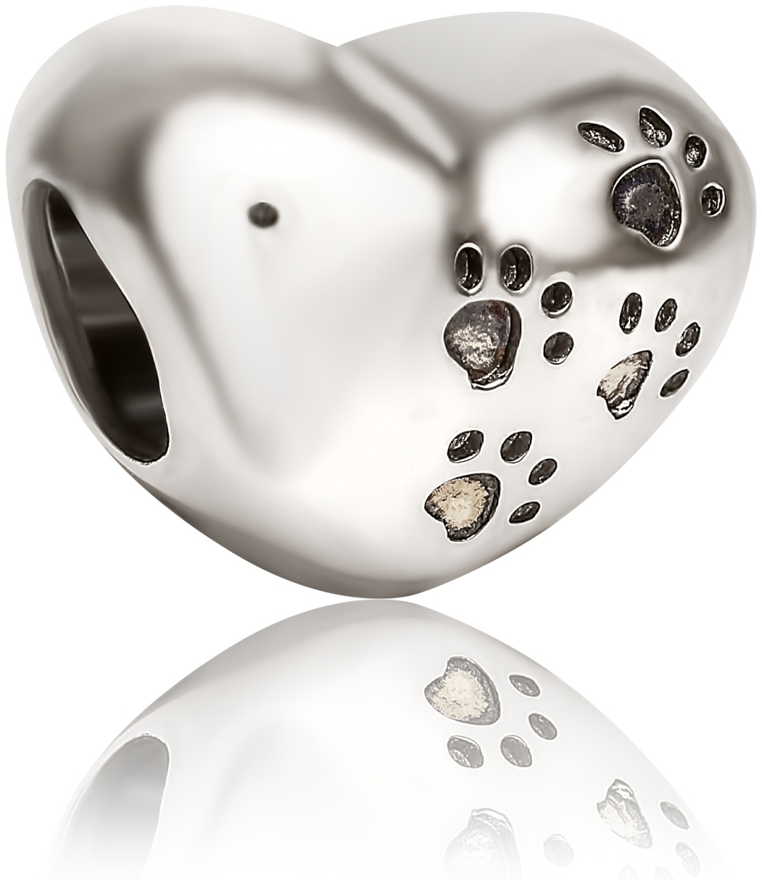 Шарм Lucente Silver 54-HS-1023-D вес 1.84 г серебро, без вставок