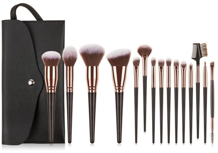 Beauty 365 набор кистей для макияжа 15 шт