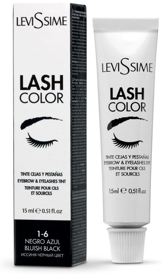 LEVISSIME Lash color краска 1-6 иcсиня-черная 15