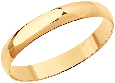 Gold Reserve 910-0143-40 размер 17 вес 2.09 г золото, без вставок