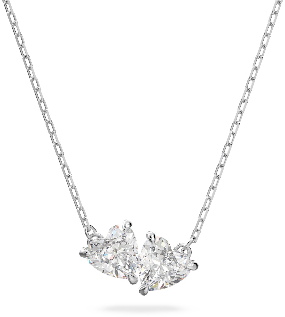 Swarovski длина 38 см ювелирный сплав, кристаллы Swarovski, цирконий