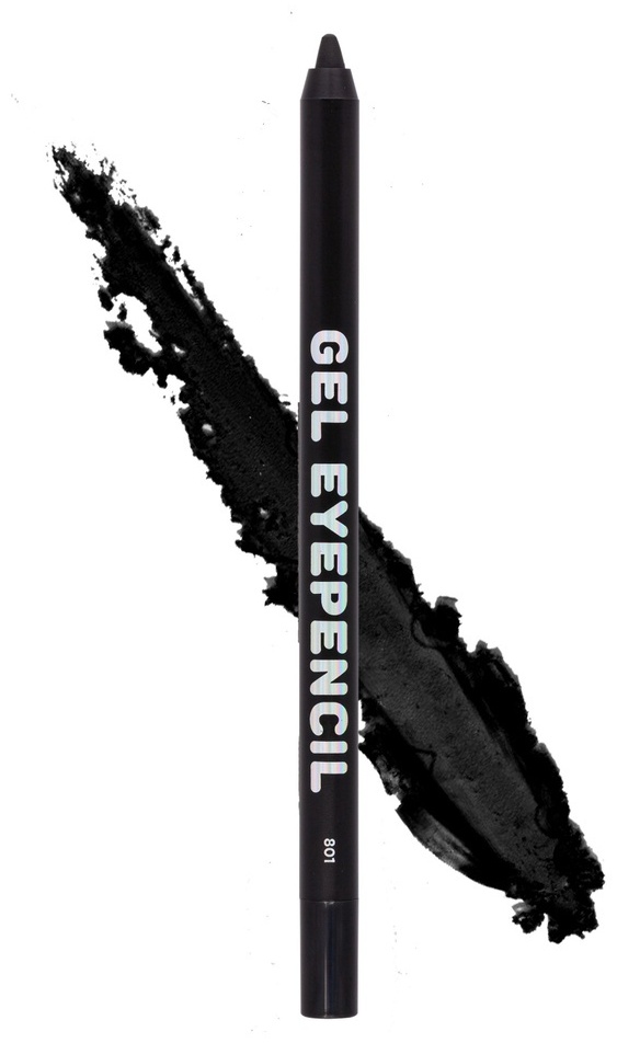 Parisa Cosmetics GEL EYEPENCIL карандаш черный 801 Черный