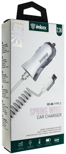Inkax CD/CC-33-TYPE-C Type-C USB белый