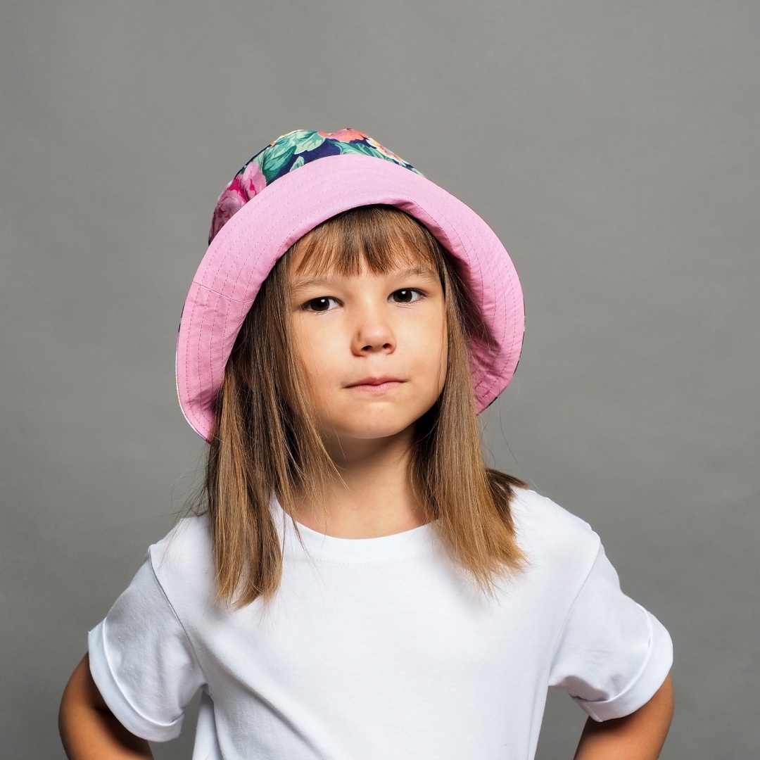 Купить Панама Lena Nila ЦВЕТЫ СИНИЕ размер 54, розовый, синий в кредит ...