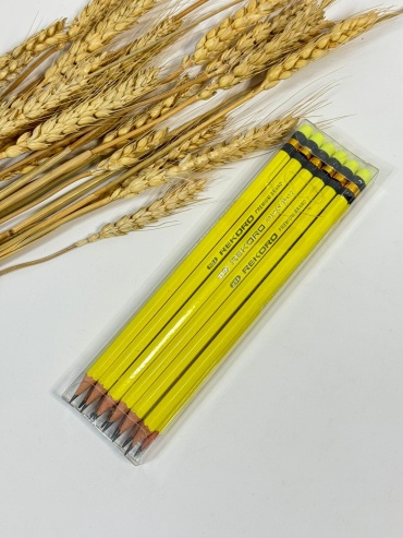 Карандаш REKORD 12 шт, твёрдость HB
