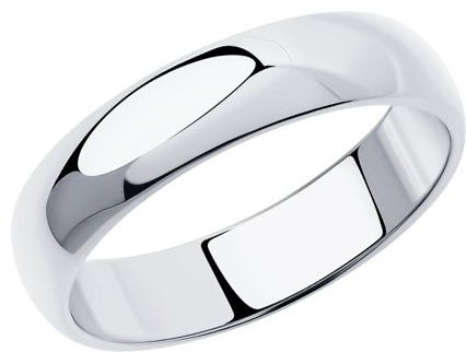 Lucente Silver WED-LU-925-6089327094-165 размер 16.5 вес 1.94 г серебро, без вставок