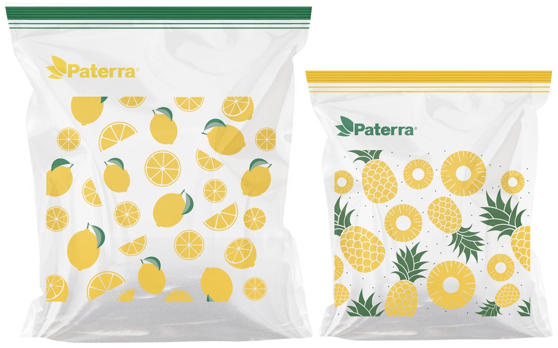 PATERRA пакет 109-208 для замораживания, для фруктов и овощей, для хранения продуктов, универсальное
