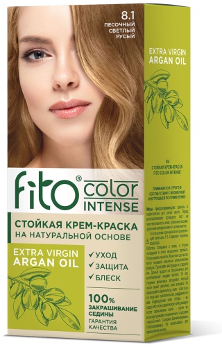 Fito Косметик Fito Сolor Intense 8.1 песочный светлый русый крем-краска 115 мл