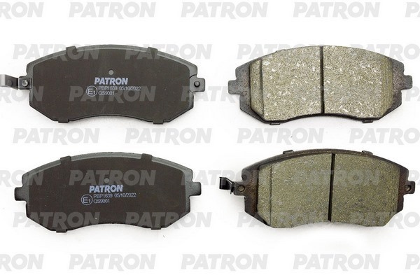 Колодки PATRON передние PBP1639 4 шт