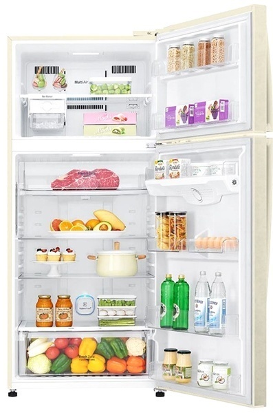 Купить Холодильник LG GN-H702HEHL бежевый в Алматы – Магазин на Kaspi.kz