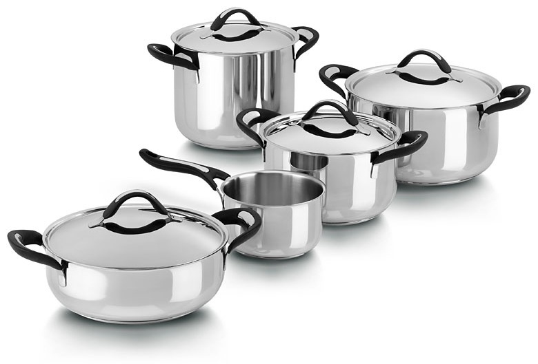 Barazzoni смешанный набор Silicon Pro Inox 285908 сталь 8 в 1