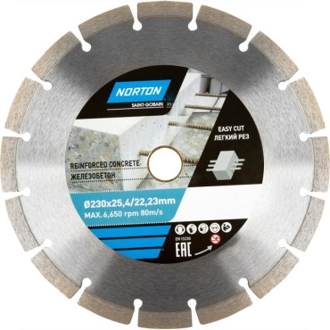 Norton алмазный 70184603371 230x22.2 мм