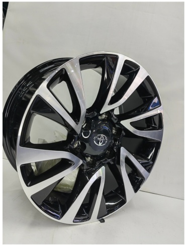 SSM 790 8x18/6x139.7 D106.1 ET25 4 диска черный, серебристый