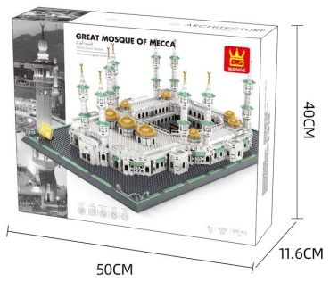 Конструктор Wange Architecture 00000227, деталей 2391 шт