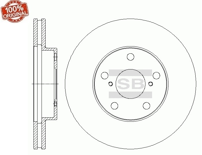 Диски Sangsin Brake передние SD4050-M
