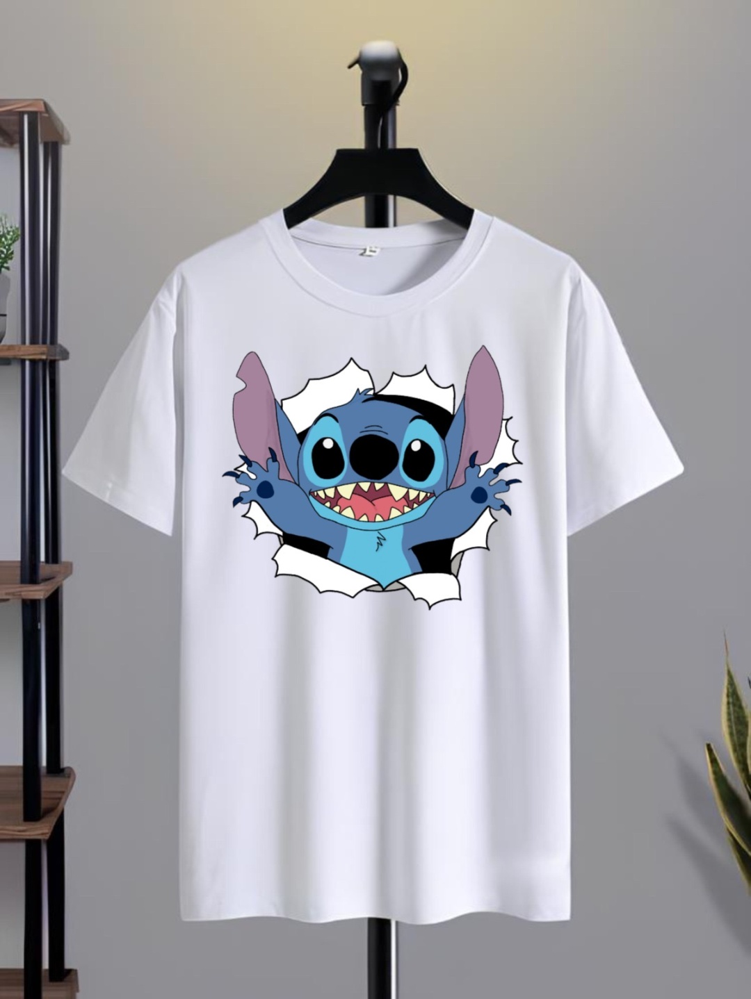 Футболка Стич TMH_TREND.KZ белый