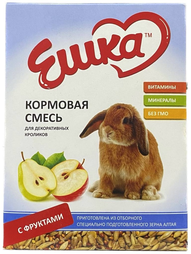 Купить Корм Ешка С фруктами для декоративных кроликов 450 г в Алматы ...