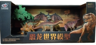 Фигурка ZJ Toys Динозавры 6 см 5 шт