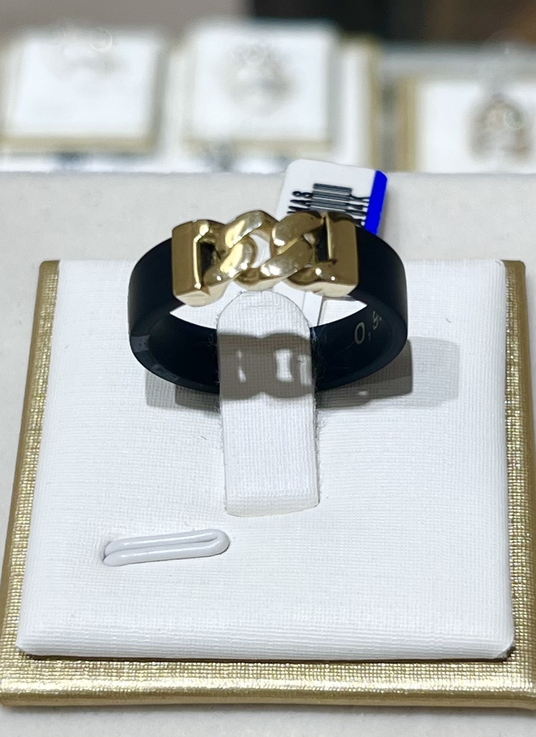 Купить Кольцо Exclusive Gold 766777 размер 19 вес 0.99 г каучук, золото ...