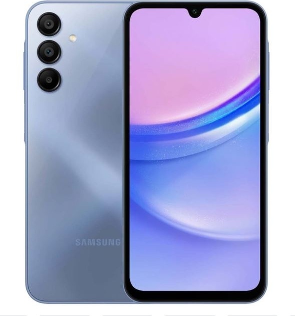 Купить Смартфон Samsung Galaxy A15 6 ГБ/128 ГБ синий в Алматы – Магазин ...