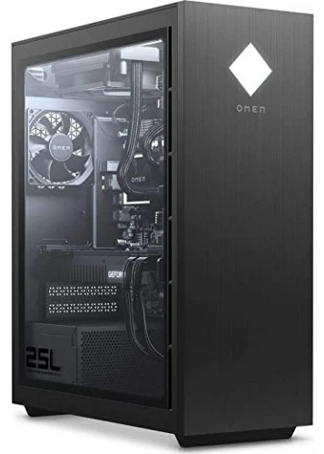Купить Системный блок HP Omen 25L GT12-1024ur 497J6EA черный в Алматы ...