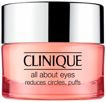 Clinique крем-гель All About Eyes reduces circles, puffs для области вокруг глаз 15 мл