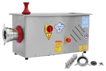 Мясорубка AFT Electronics OHE.EK.3201 серебристый