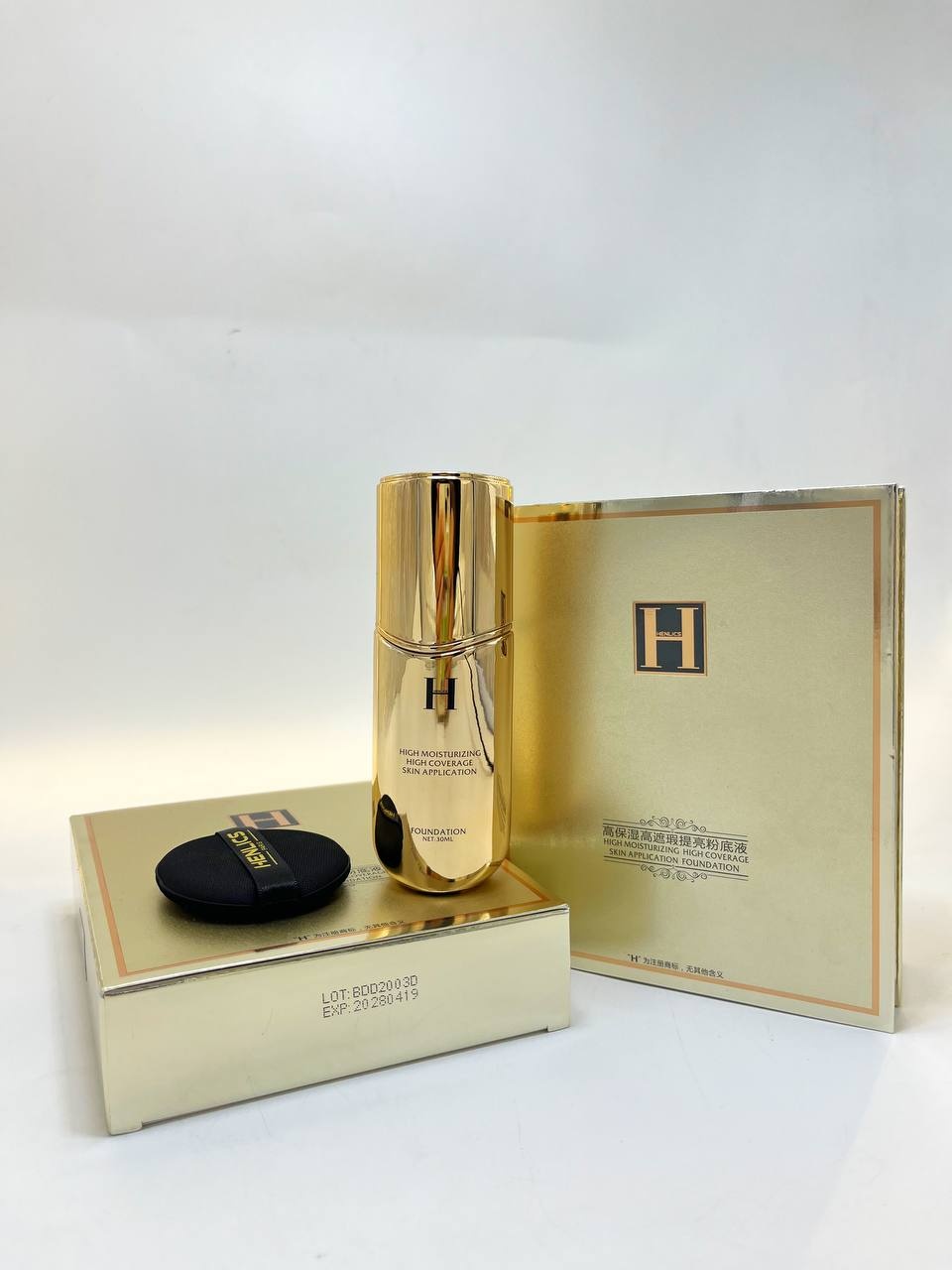 Henlics High Moisturizing Coverage Skin Application тональный крем универсальный 30 мл